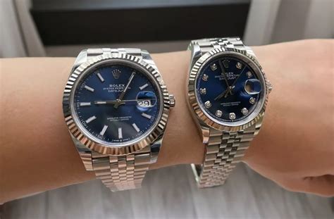 rolex blu cina per donna|rolex blue watch sizes.